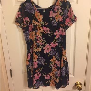 Forever 21 floral print dress