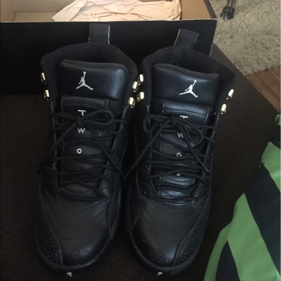 Jordan master black 12s - Picture 2 of 4
