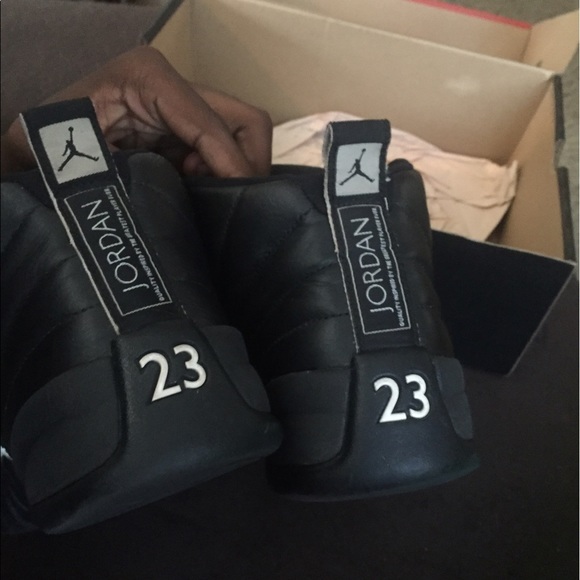 Jordan master black 12s - Picture 3 of 4
