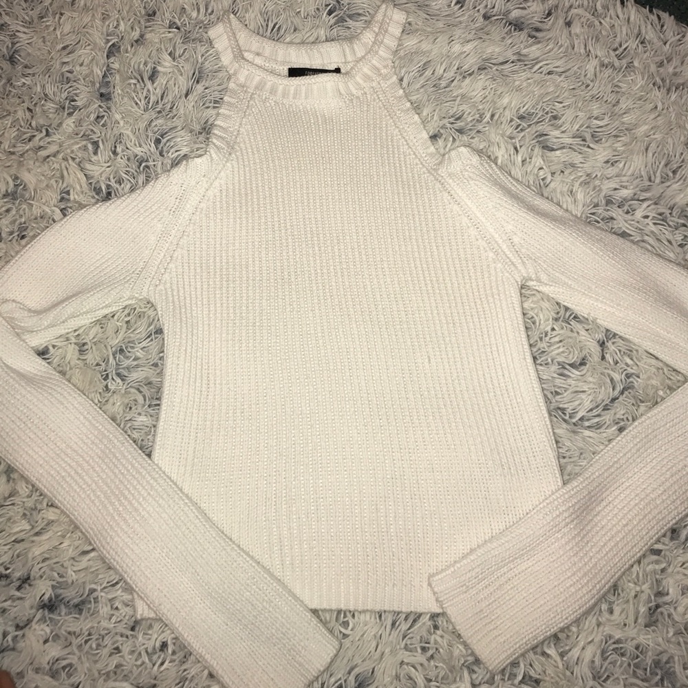 SALE💥Knitted cold shoulder sweater WORN ONCE