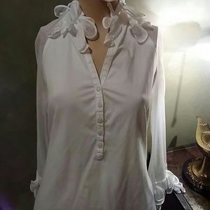 Anne Fontaine White Blouse