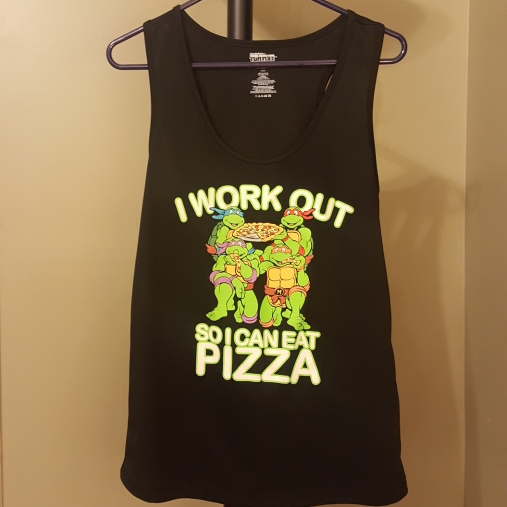 Like, totally awesome Ninja Turtles tank!