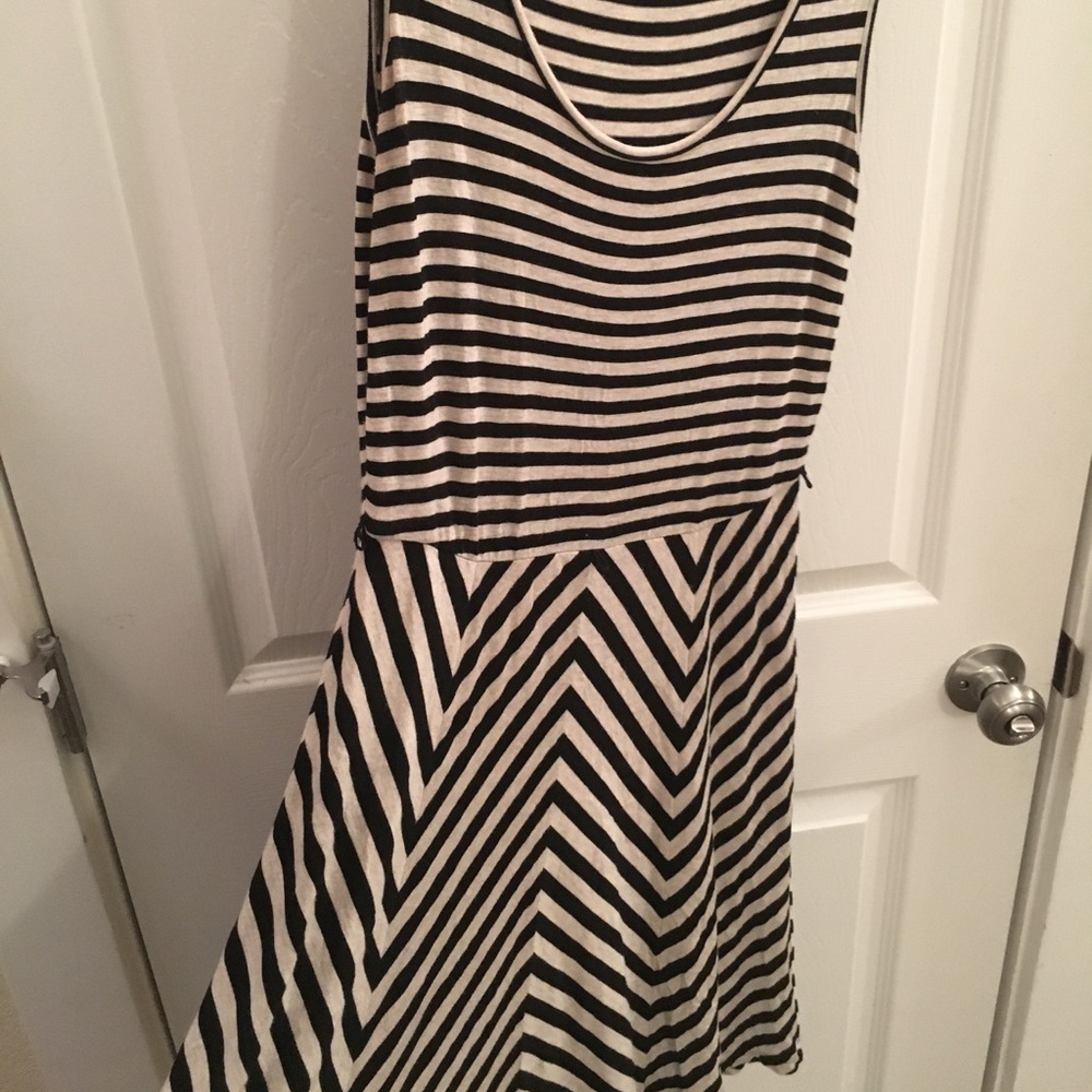 Striped Calvin Klein Dress