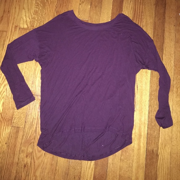 Burgundy Victoria's Secret long sleeve - Picture 1 of 3