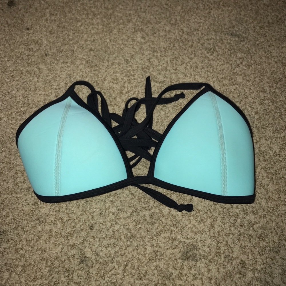 Triangle bathing suit top