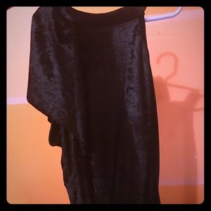 Of the shoulder body suit