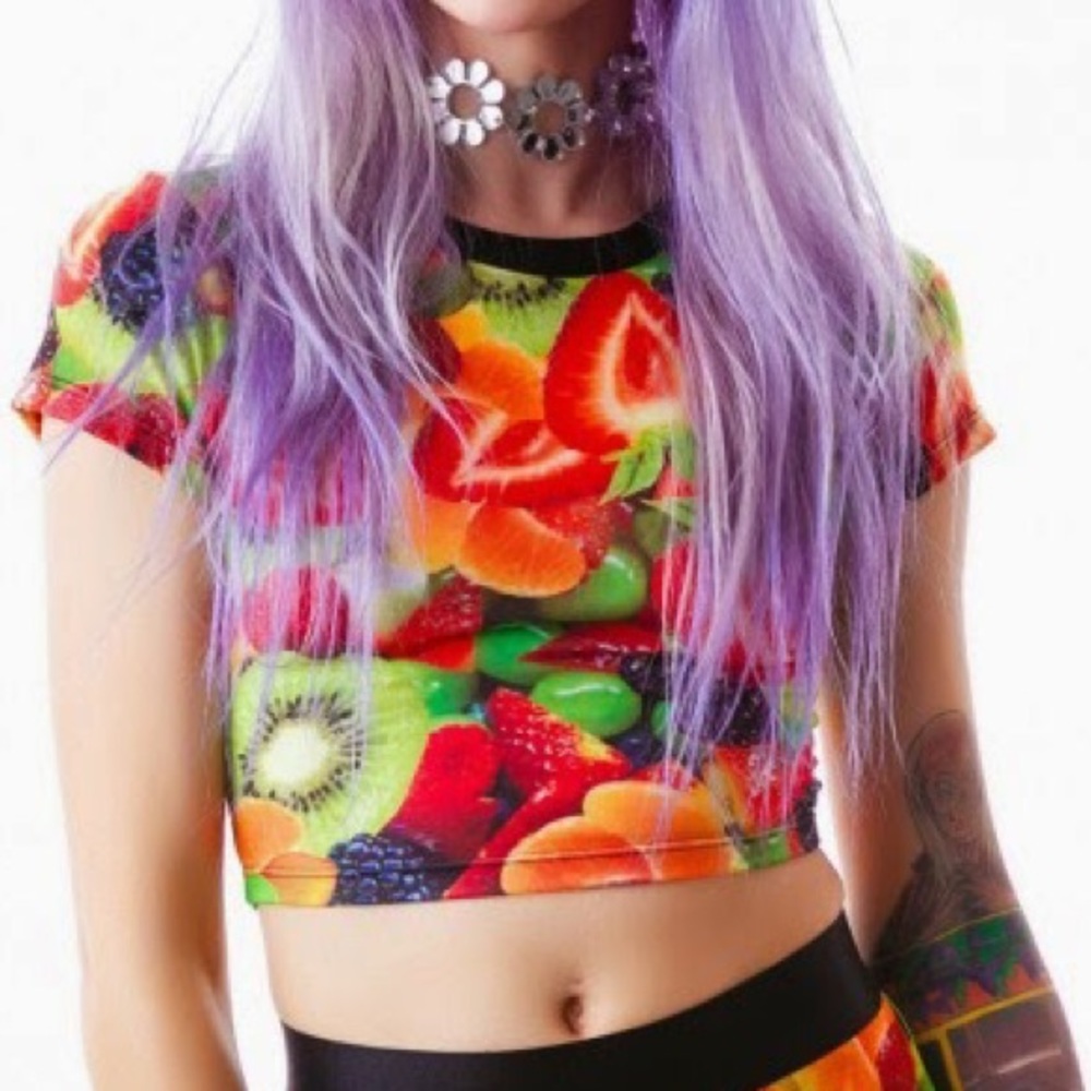 🍉 Fruit crop top from Dolls Kill (24HRS).