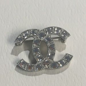 Chanel Crystal Pin