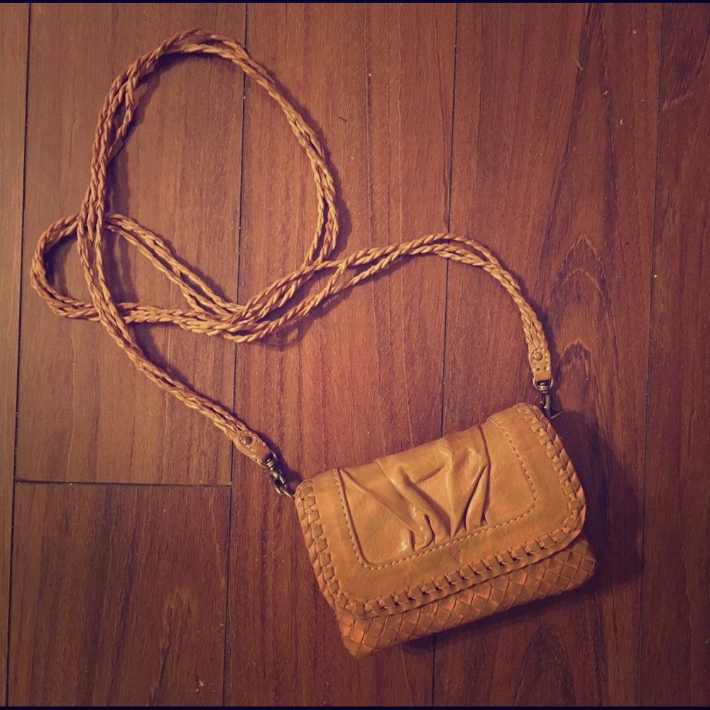 Frye Braided Strap Mini Bag