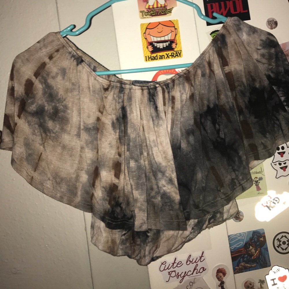 Tie dye crop top!