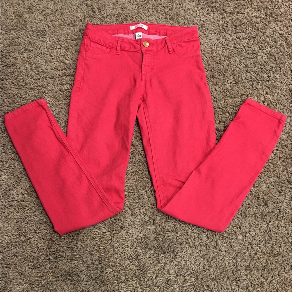 Pink jeans