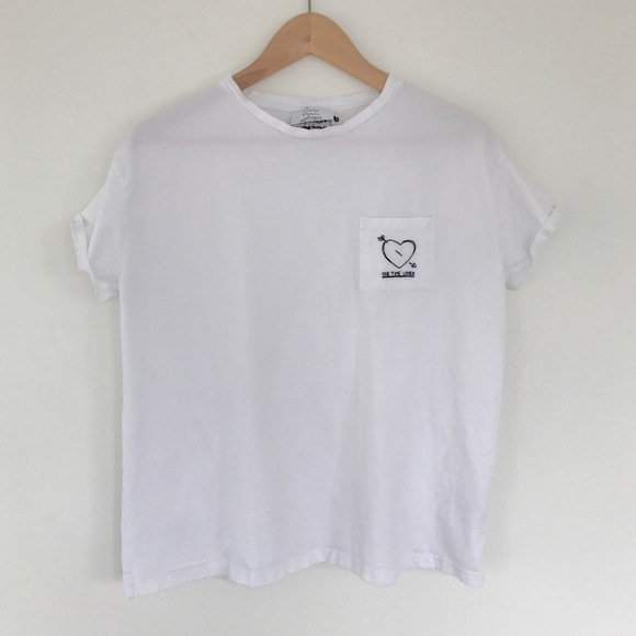 ZARA Trafulac One Time Lover Pocke Tee - Picture 2 of 6