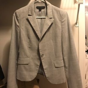Express Heather Grey Blazer