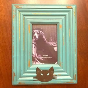 Distressed cat frame
