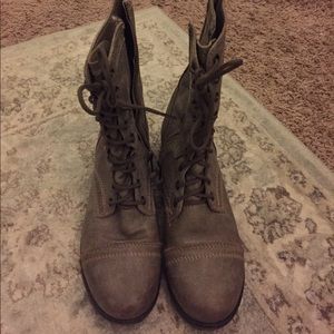 Steve Madden combat boots