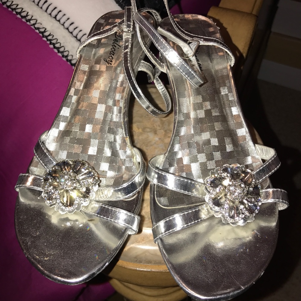 Delicacy Silver 2-Inch Heels