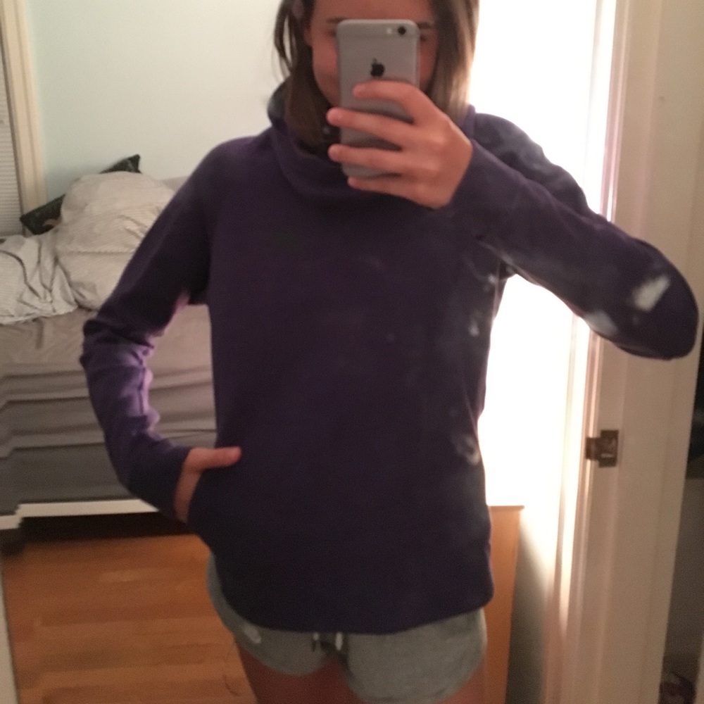 Nike Tech Fleece Purple Hoodie