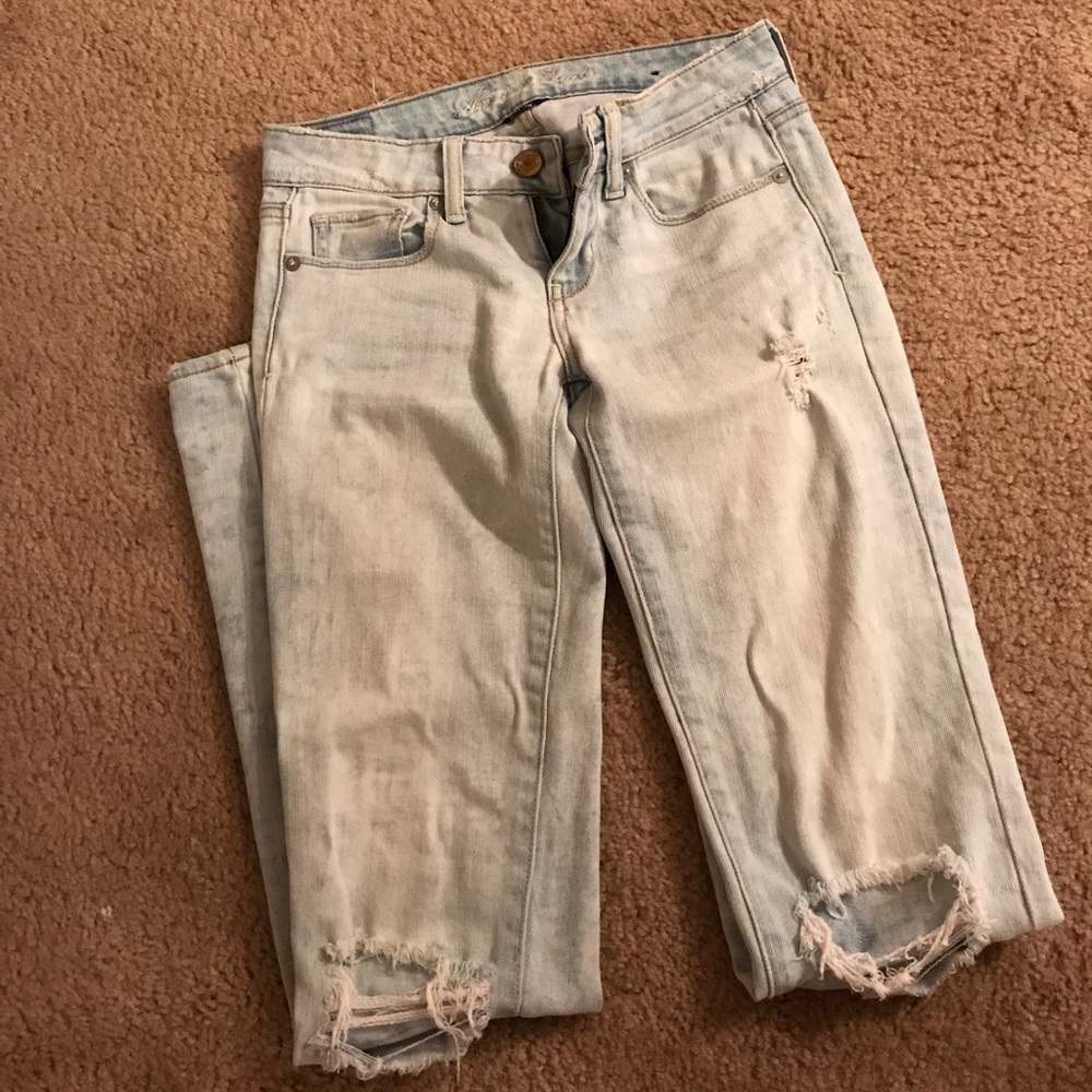 American eagle Acid wash jeans