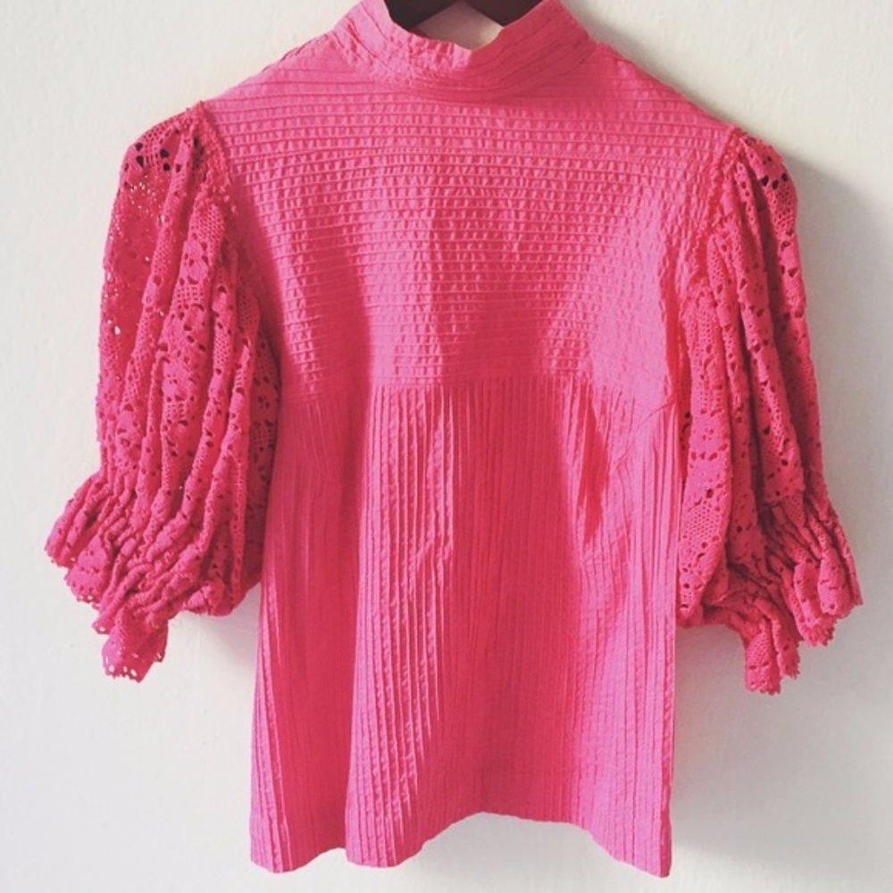 Custom Made One Of A Kind Blouse Size 2 - image 4