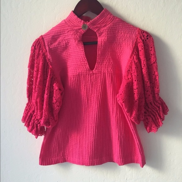 Custom Made One of a Kind Blouse Size 2 - Picture 3 of 4