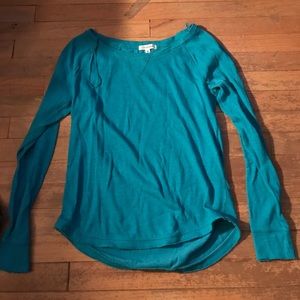 Teal Long Sleeve Shirt