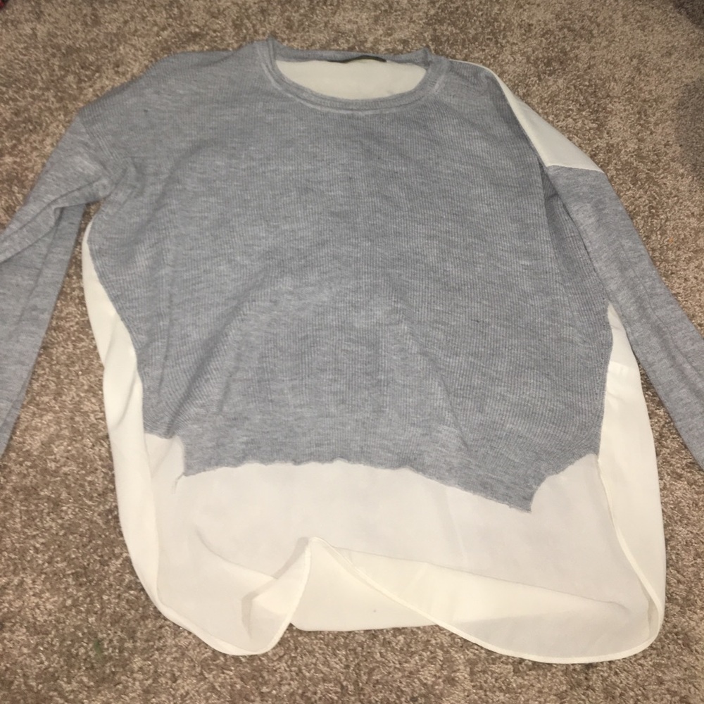 Grey sweater