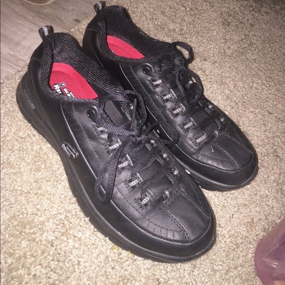 Skechers work shoes!