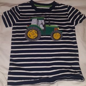 Mini Boden Toddler boy tractor shirt
