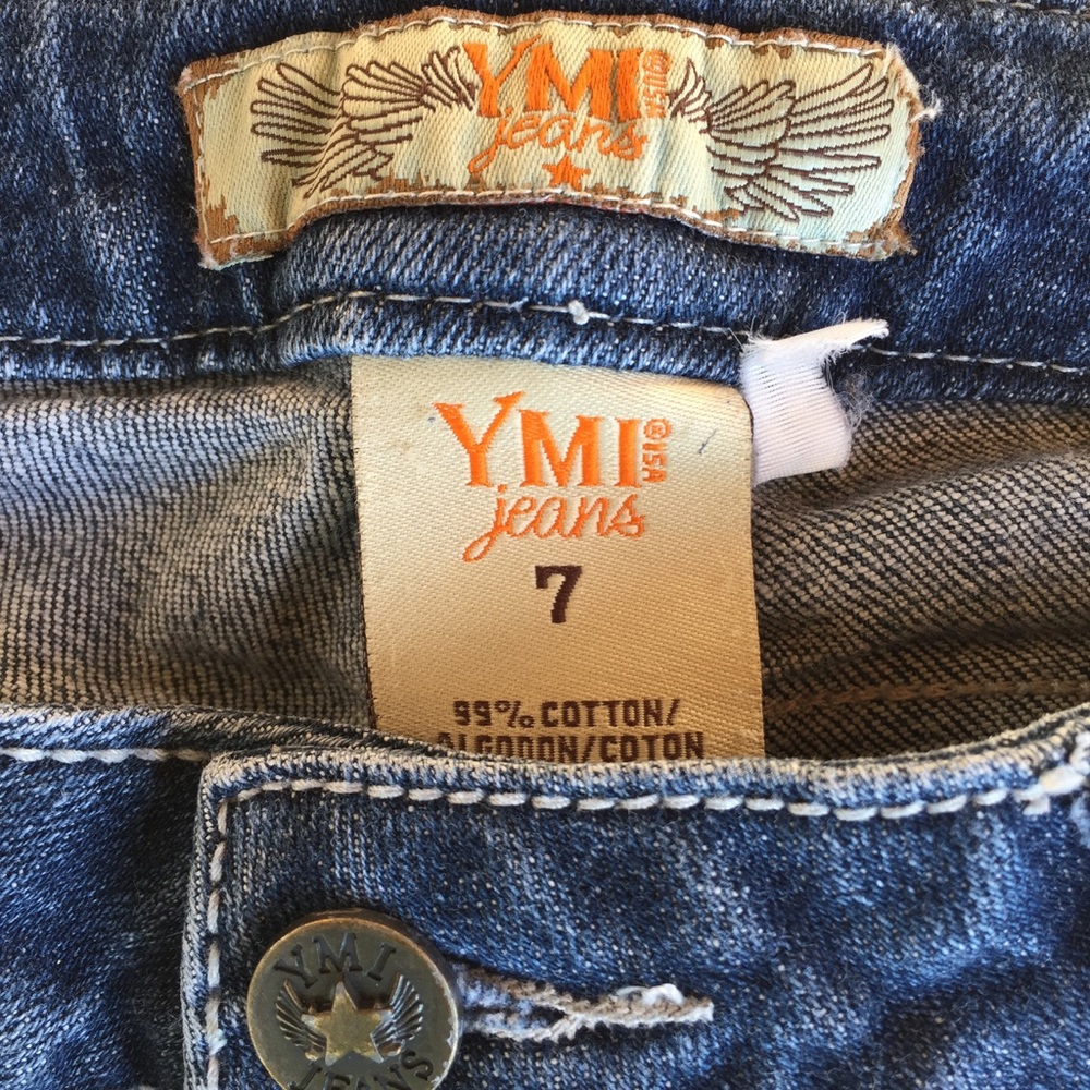 Y.M.I. Blue Jeans size 7 - Picture 3 of 7