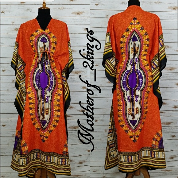 Dresses & Skirts - 🍁 AFRICAN TRIBAL PRINT CAFTAN