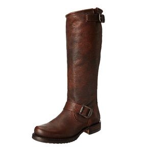 Frye Veronica dark brown boots NWOT