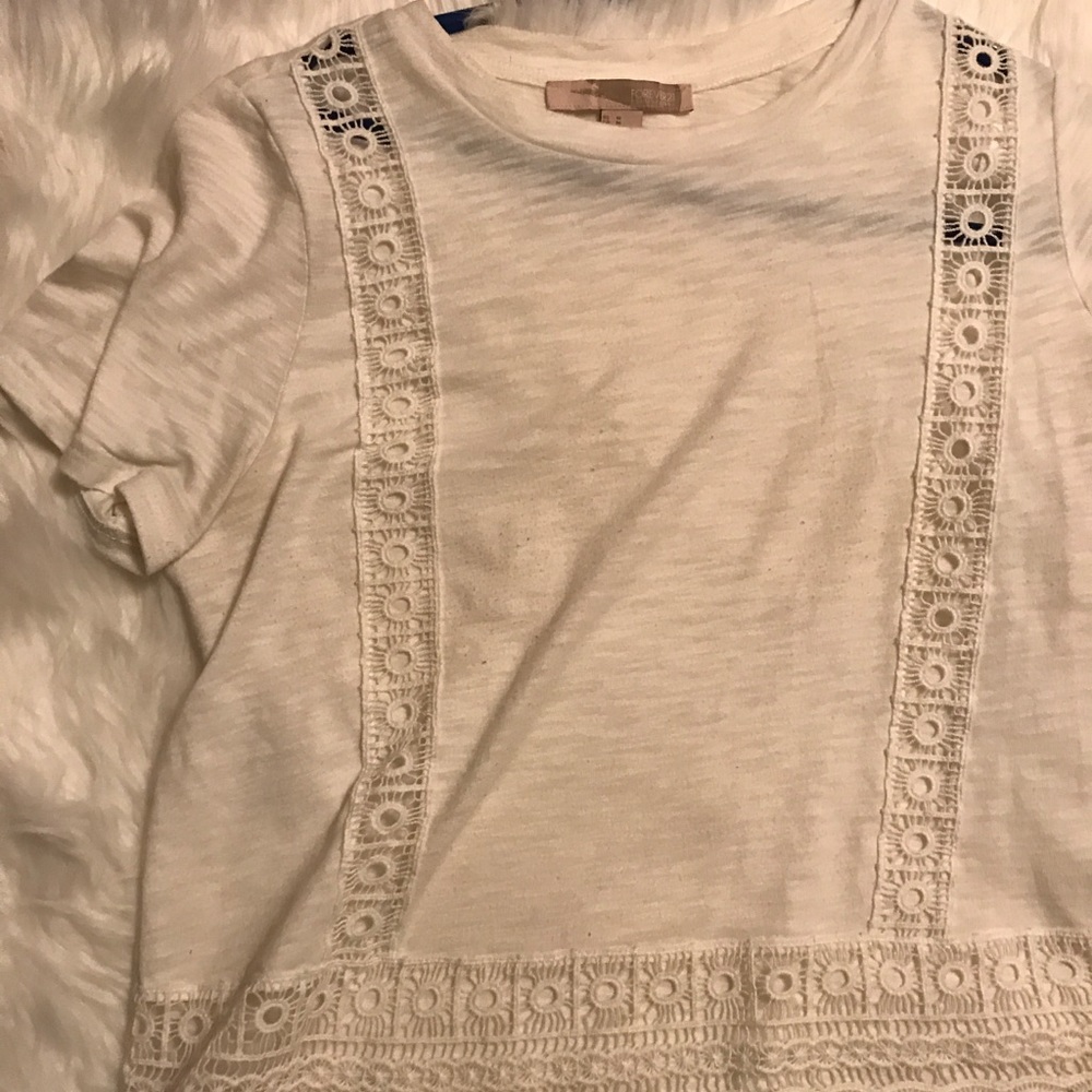 Forever 21 white shirt