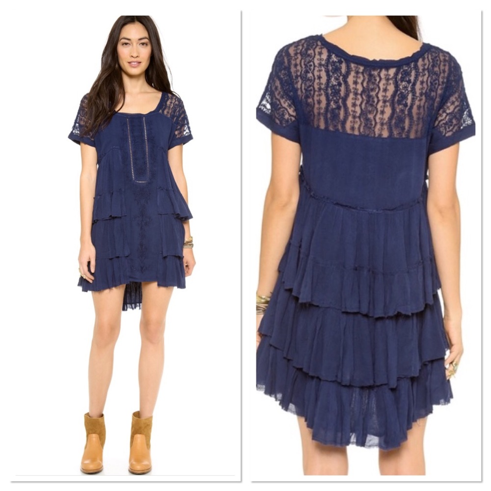 FREE PEOPLE SUNBEAMS MINI DRESS NWT$128 XS
