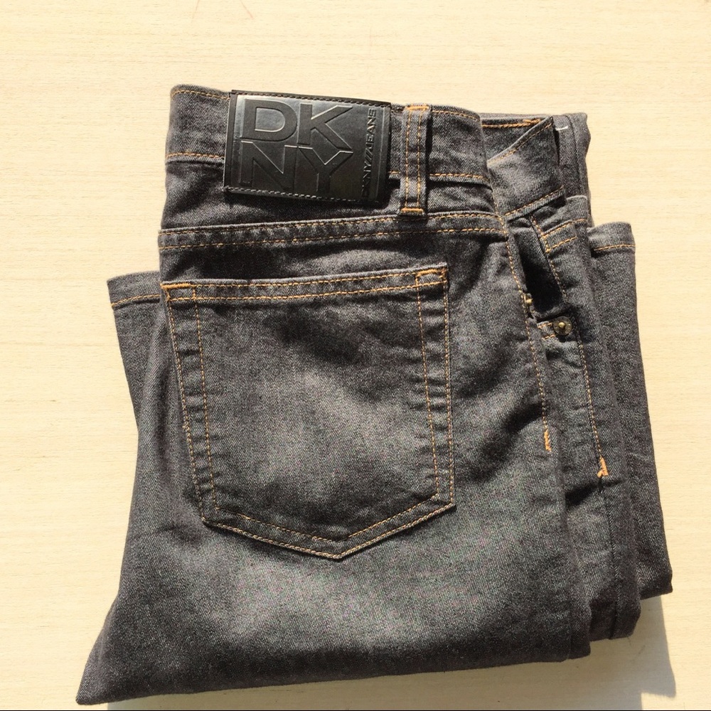 DKNY Black Jeans size 5 long