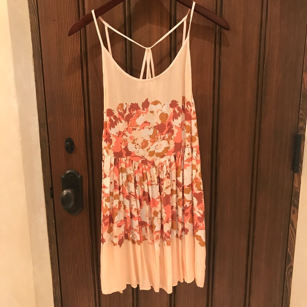 Free People Floral Slip Dress
