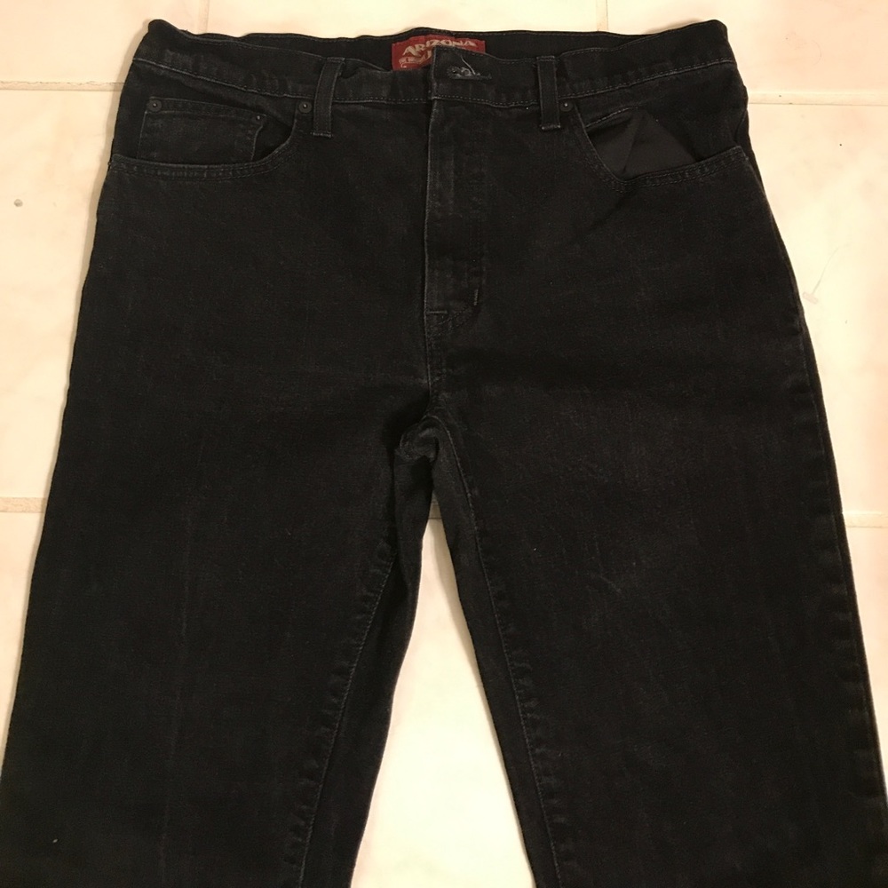 Men's black jeans