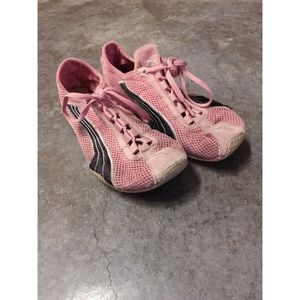 Pink Puma Running Shoes