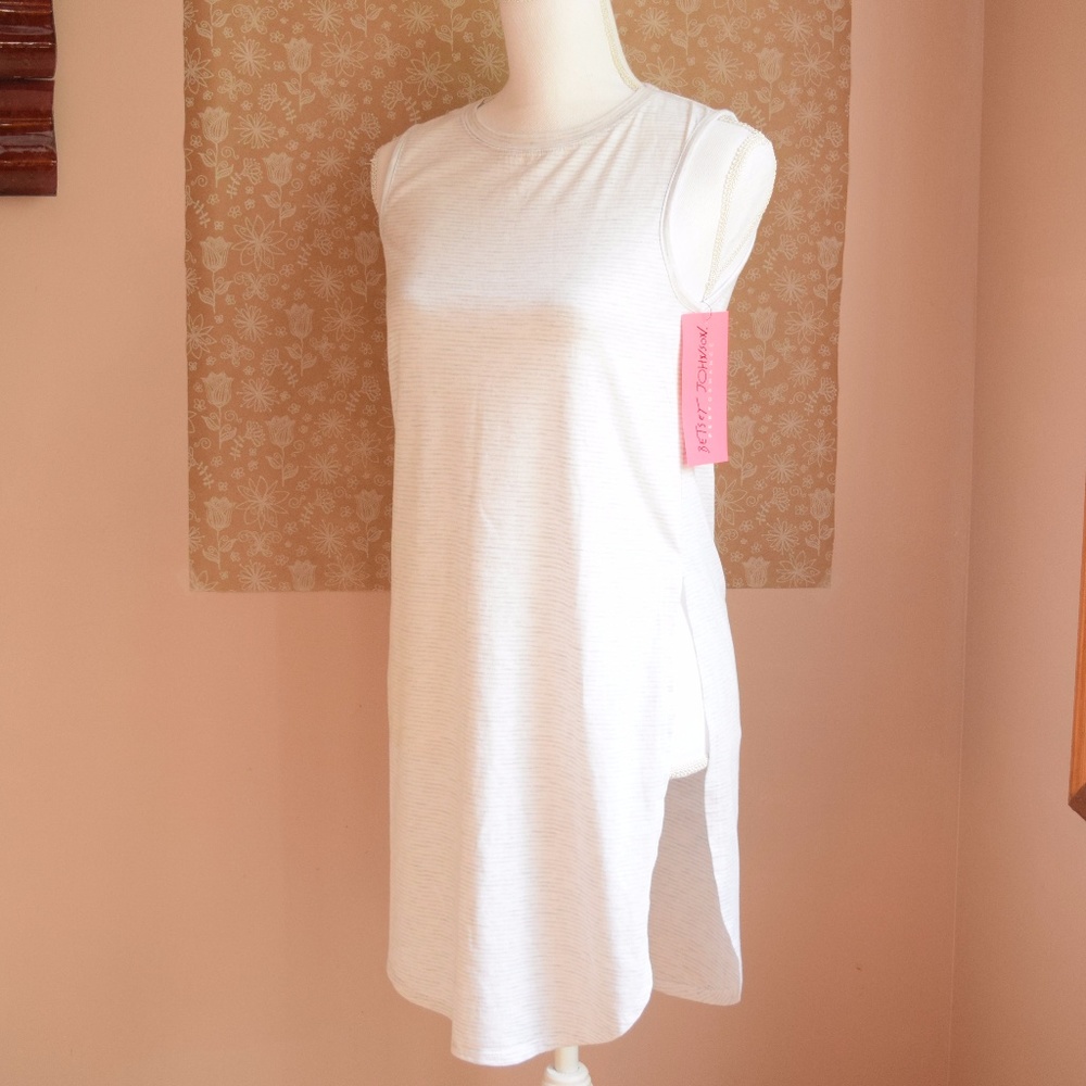 Betsey Johnson Performance Tunic Tank Small