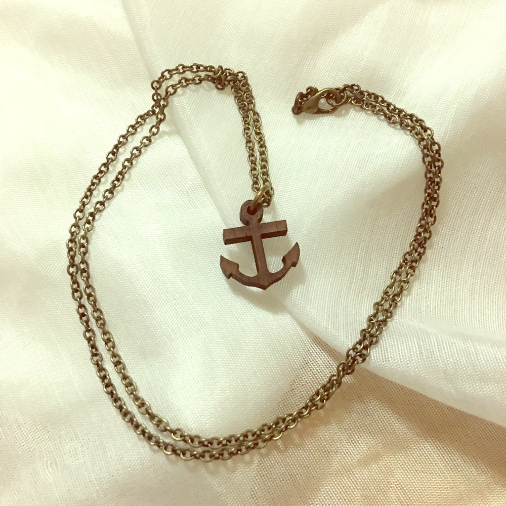 Anchor necklace, Jewelmint