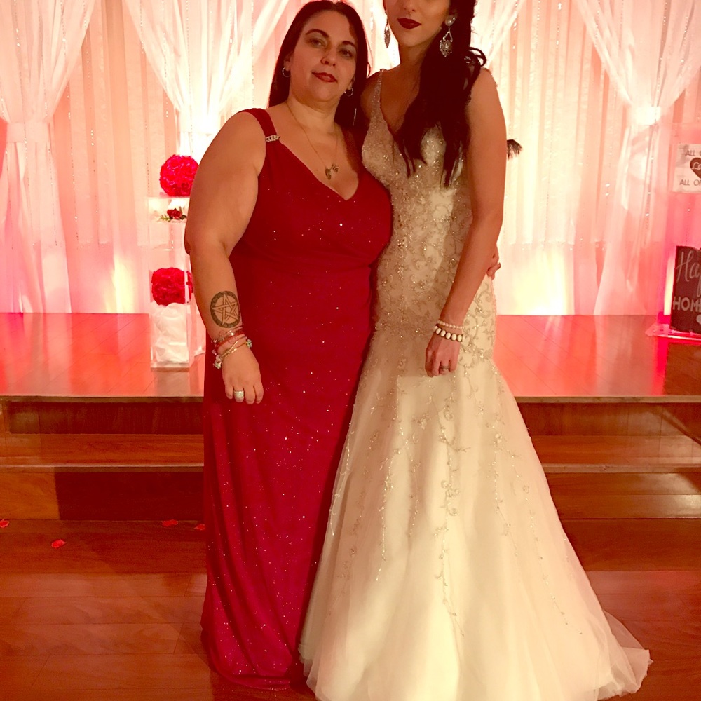 Long Red Formal Dress