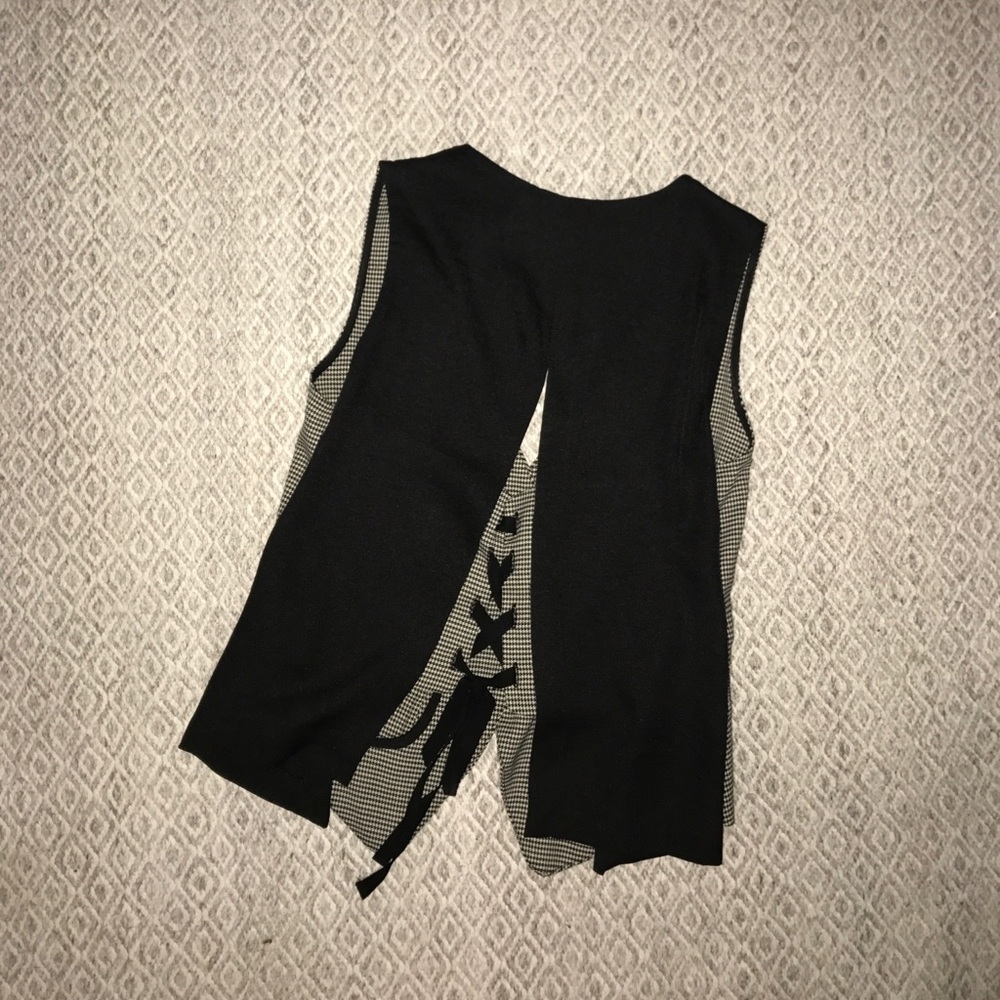 L'agence Exclusively For Intermix Houndstooth Vest - image 4