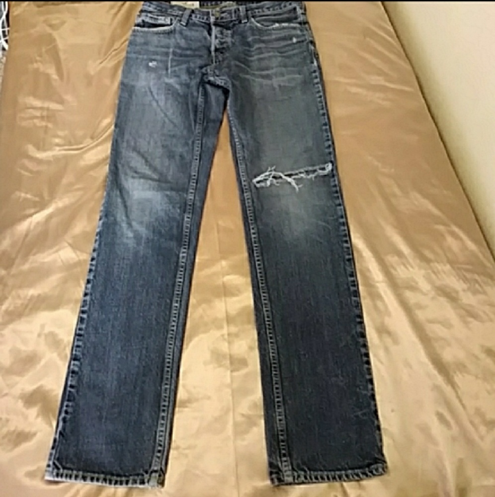 Mens Hollister slim straight jeans 31x32