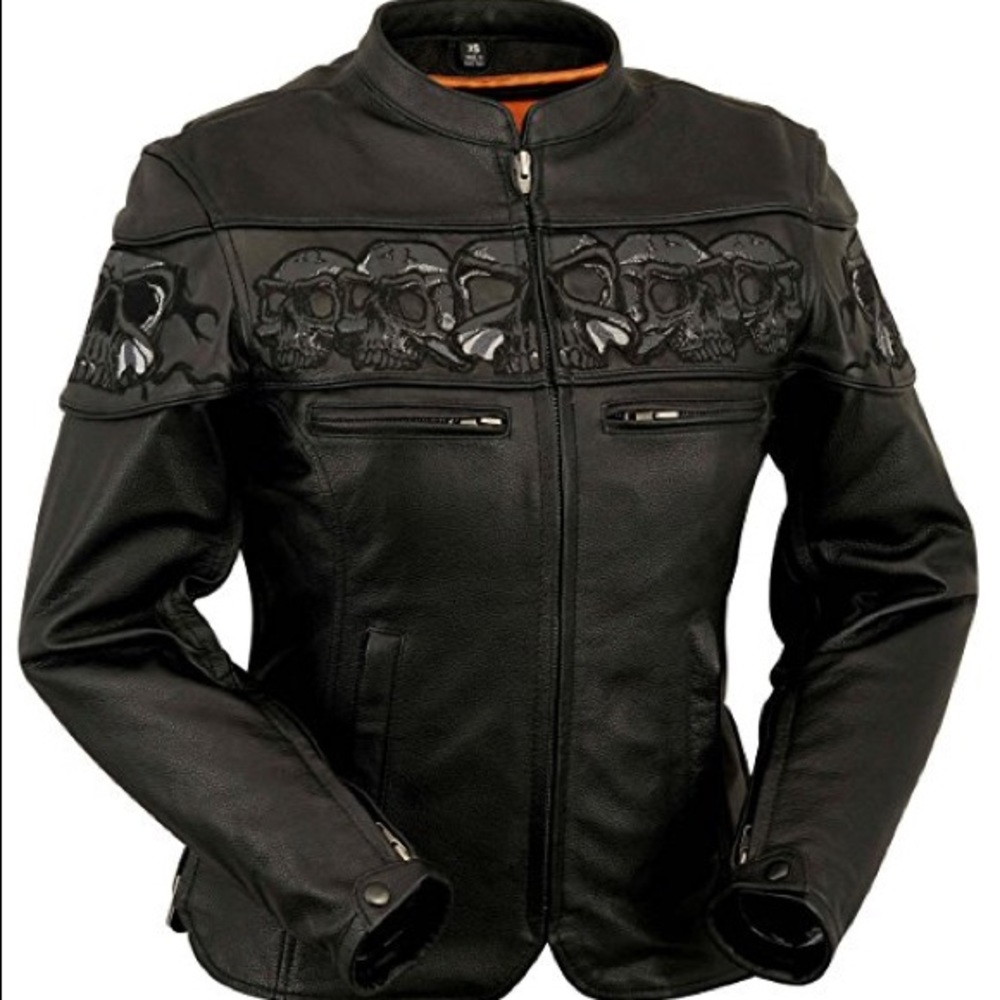 First Manufacturing Leather Motorcycle Jacket