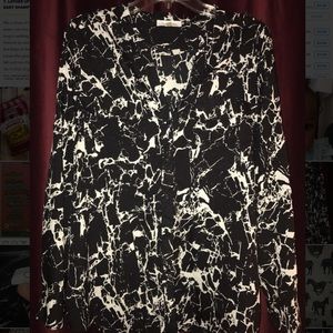 Calvin Klein Long Sleeve Blouse