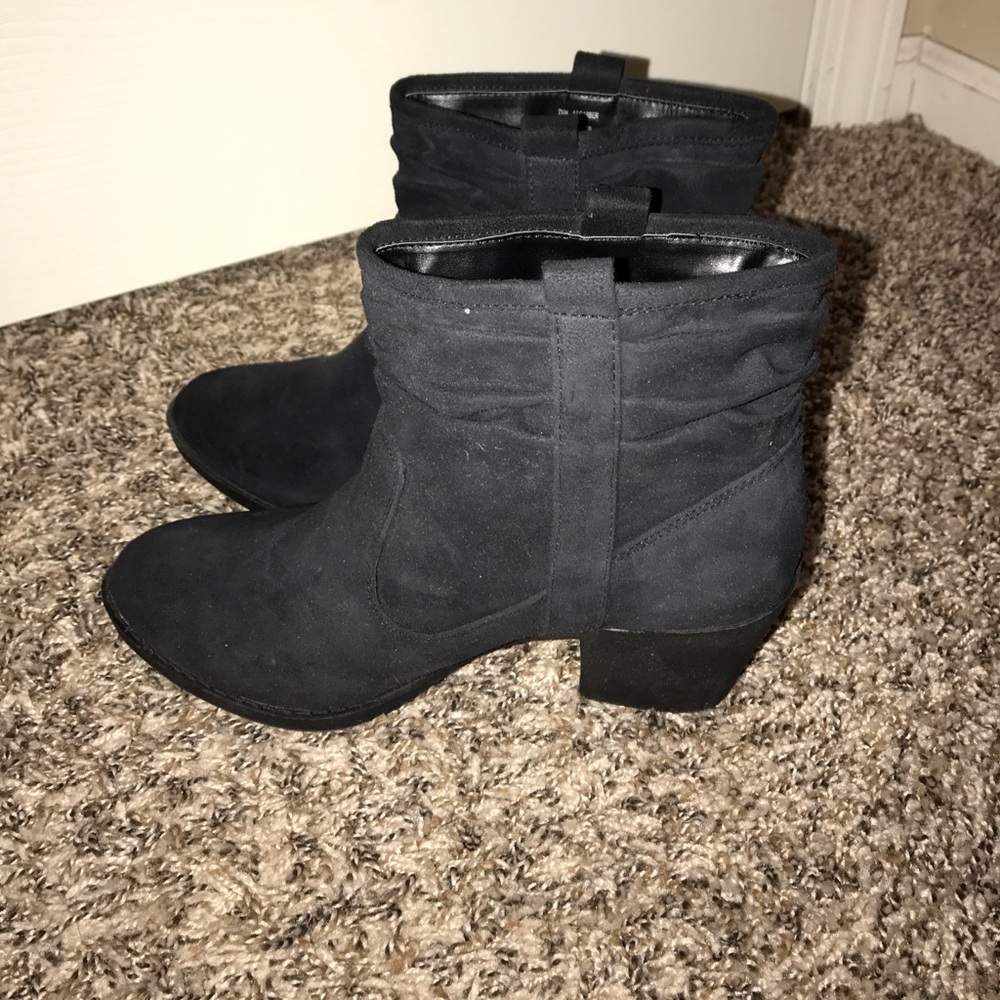 Like new black ankle boots