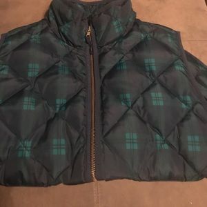 J crew puffy vest