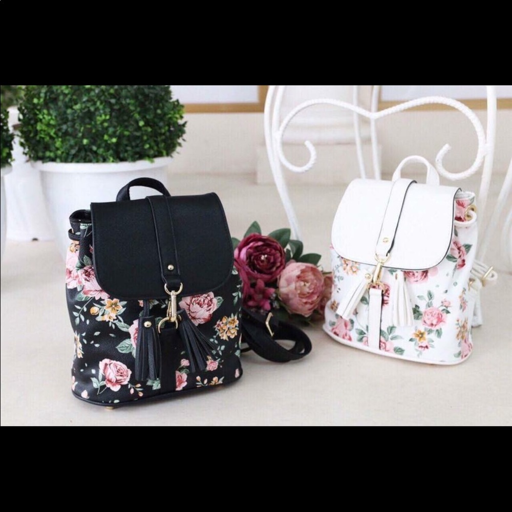 Floral Backpack