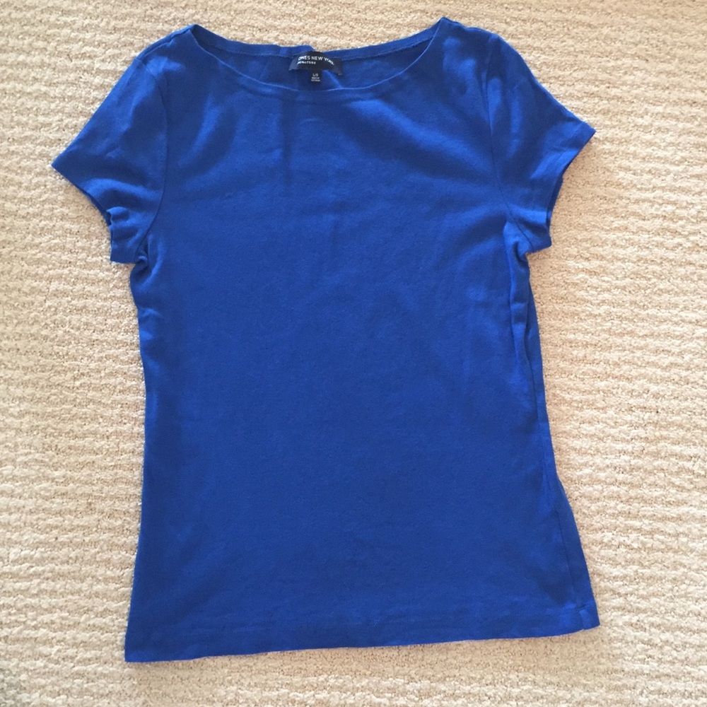 Cobalt Blue Jones New York Tee