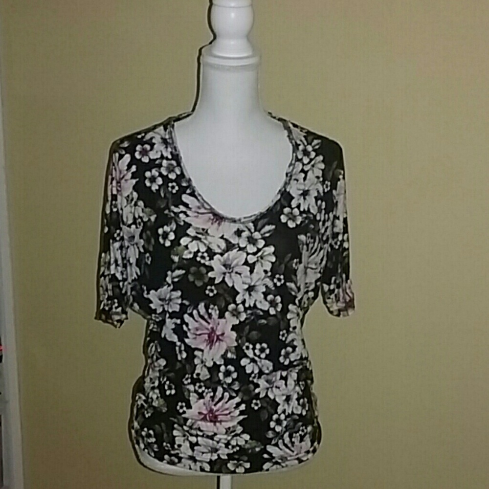 Floral print top