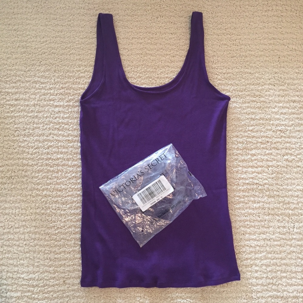 NWT Victoria's Secret Purple Tank